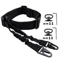 New Ordinary Two-Point Tactical Gun Rope CS Nylon Tactical Shoulder Belt Cross Body Nylon Gun Belt Set
