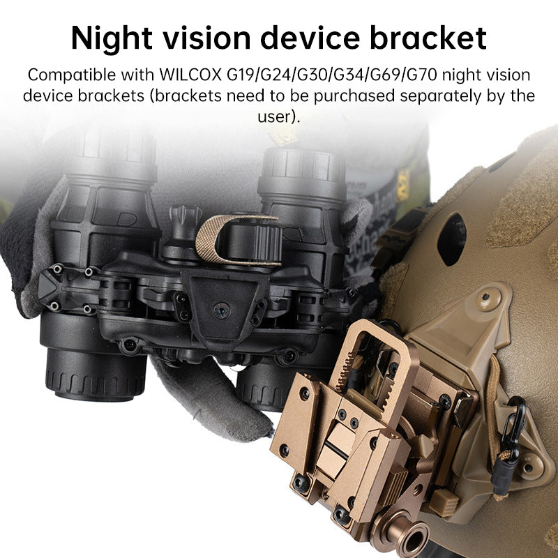 Dummy NVG Goggles DTNVS Model | Tactical Helmet Accessory for Airsoft & Cosplay