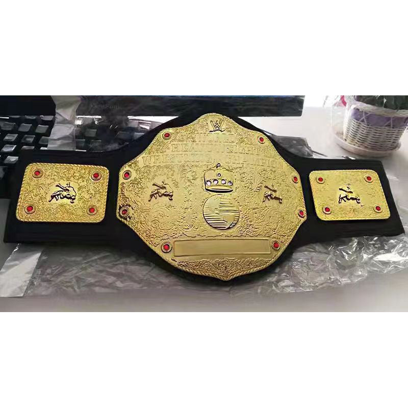 Boxing Fighter Wrestling Champion Belt Heavyweight Gold Belt Cosplay Wearable Prop Figure Model