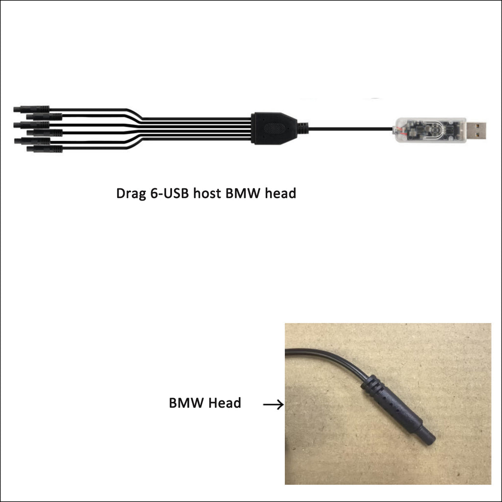 LED Acrylic USB Car Atmosphere Light Flow Style Atmosphere Light