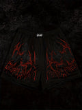 Fitness Fashion Mesh Muscle Workout Shorts for Men, Quick-Dry Breathable Lightweight Beach Summer Style