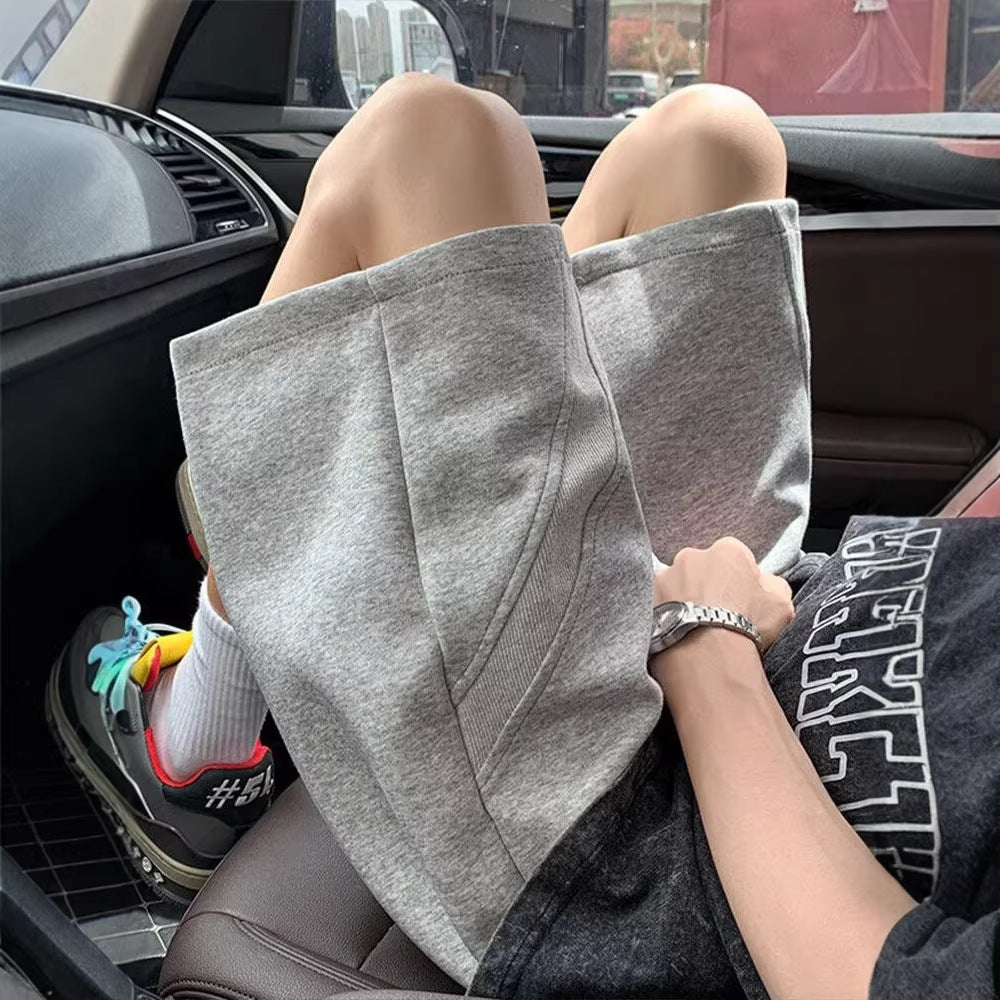 Casual Loose Five-Panel Basketball Shorts for Men