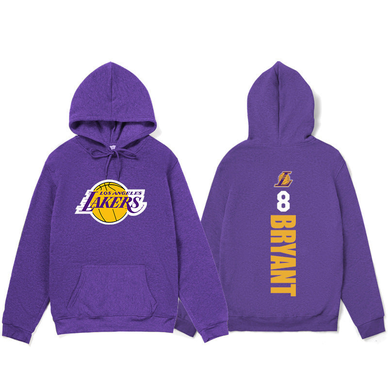Men's Hoodie NBA Sports Shirt Sweatshirt Bryant Basketball Hooded Sweatshirt
