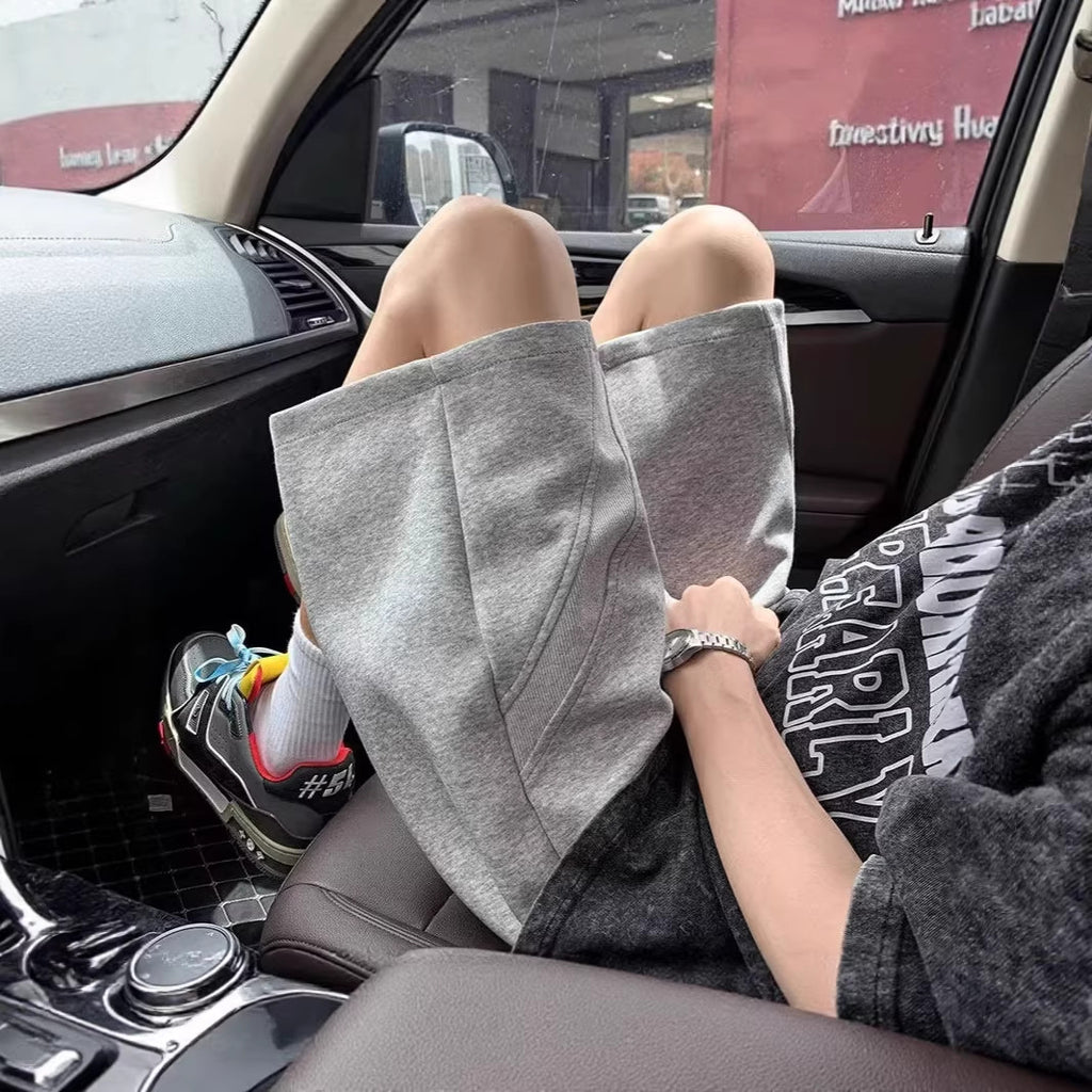 Casual Loose Five-Panel Basketball Shorts for Men