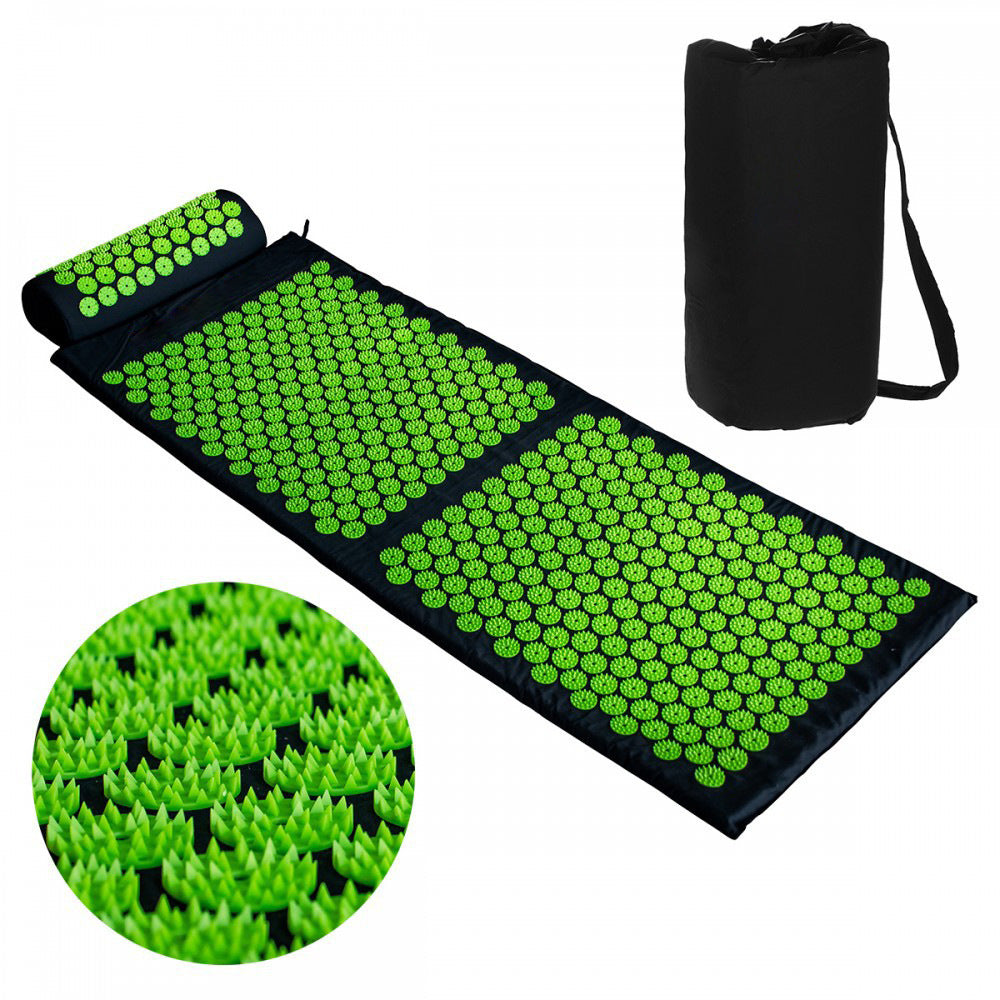 Acupressure Mat Set Yoga Acupressure Massage Mat Needle Stimulating Mat Lotus Sponge Acupressure Mat Set