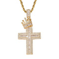 Crown Cross Pendant