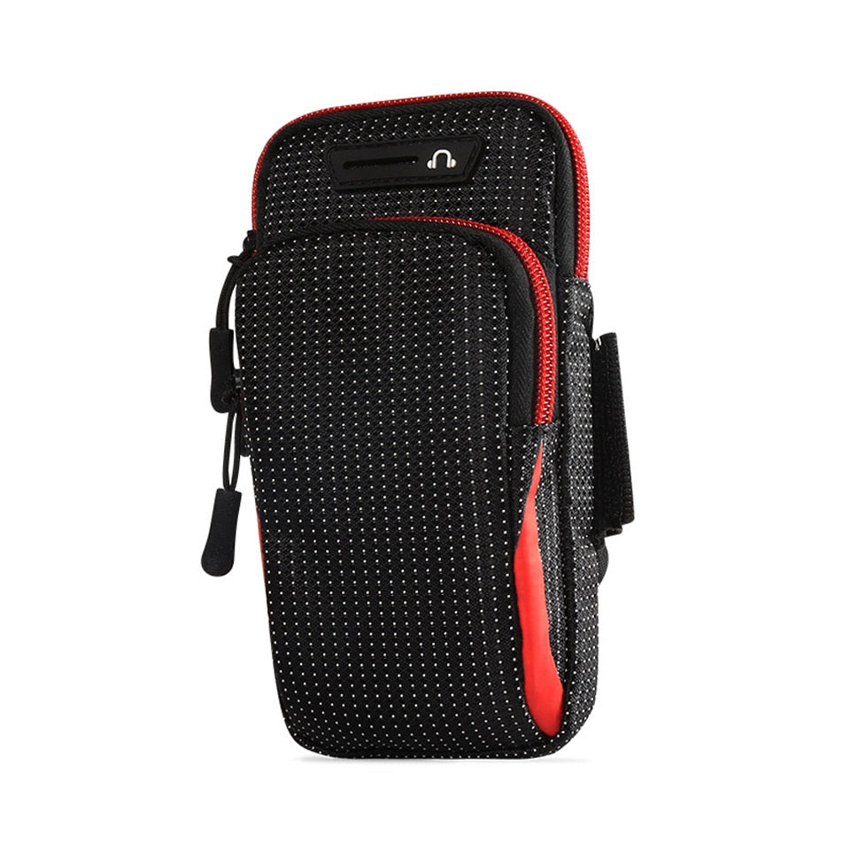 Running Armband Phone Pouch | Gym & Jogging Arm Bag for 6.5" Phones
