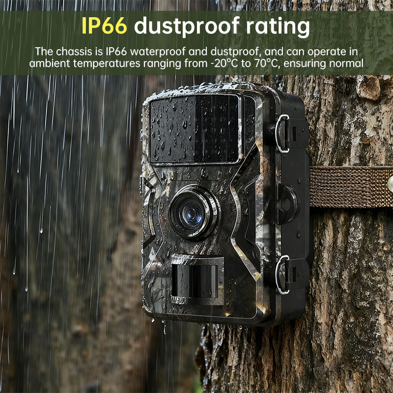 Outdoor 4G SIM Solar Trail Camera 4MP/14MP - Night Vision Motion-Activated Wildlife Hunting Camera #20