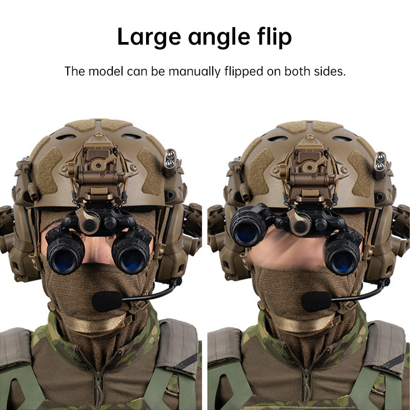 Dummy NVG Goggles DTNVS Model | Tactical Helmet Accessory for Airsoft & Cosplay