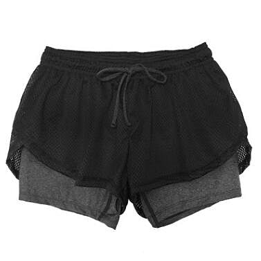 Sport Shorts Women Fitness Clothes Summer Mesh Workout Lulu Running Gym Yoga Shorts