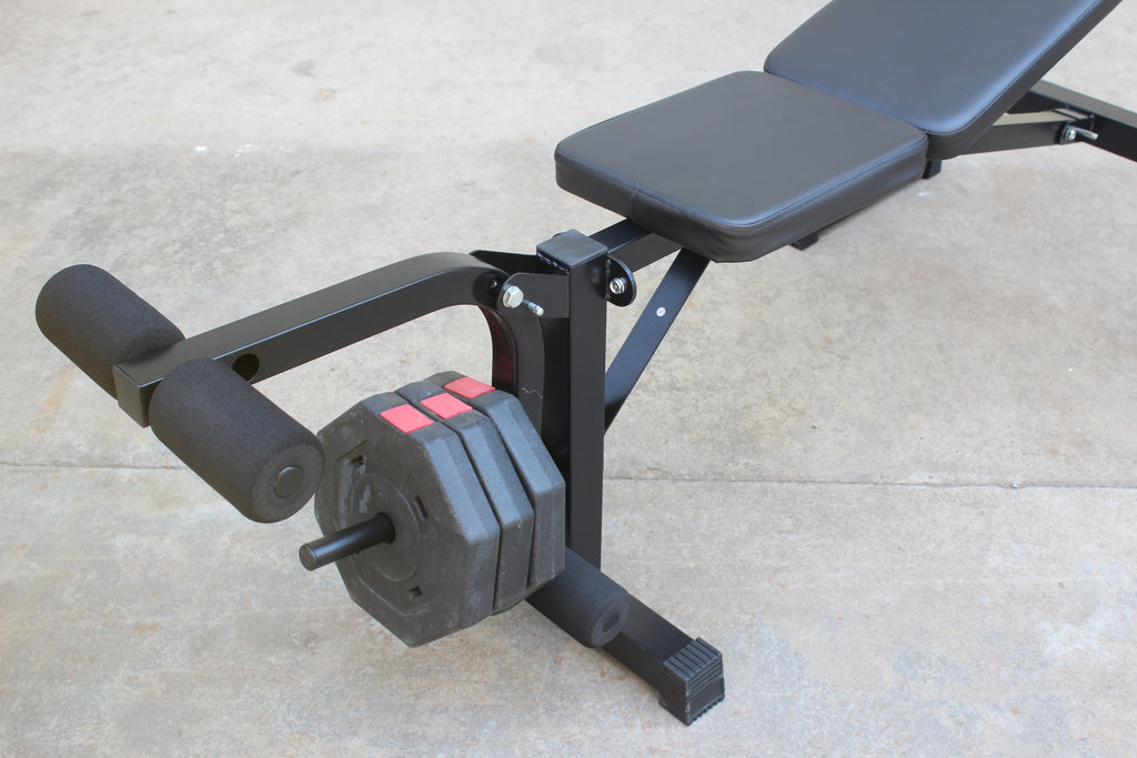 Olympic Weight Bench & Squat Rack Set — Full-Body Home Gym