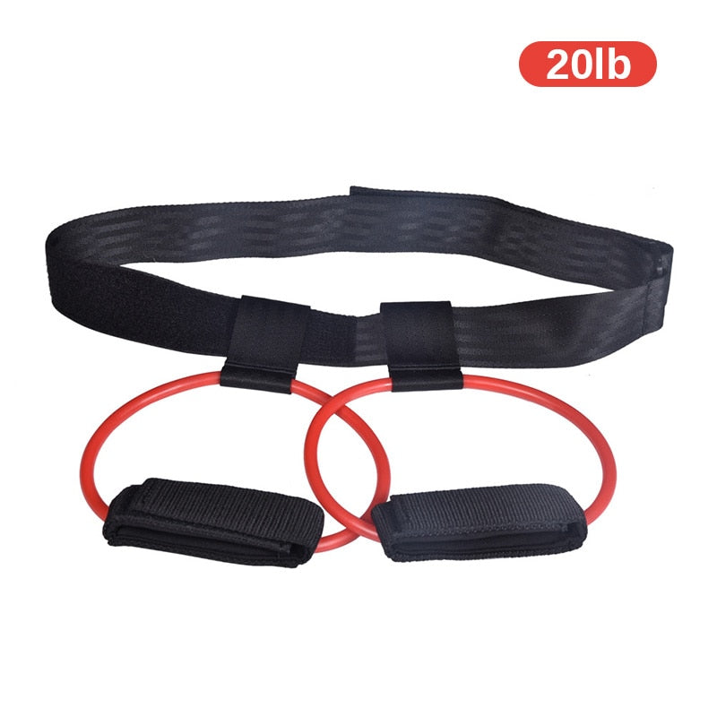 Fitness Booty Bands Set Resistance Bands for Butt Legs Muscle Training Adjust Waist Belt Elastic Bands Pedal Exerciser Workout