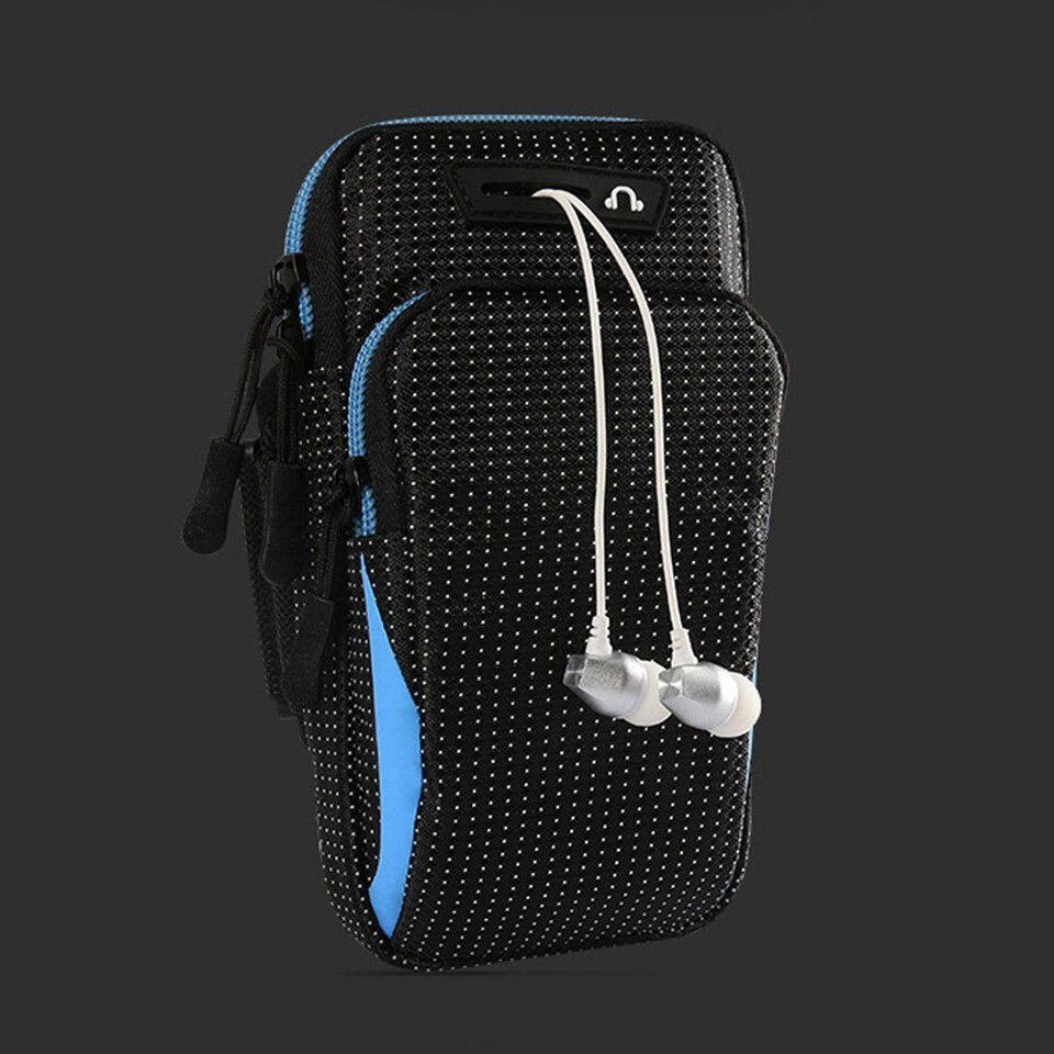 Running Armband Phone Pouch | Gym & Jogging Arm Bag for 6.5" Phones