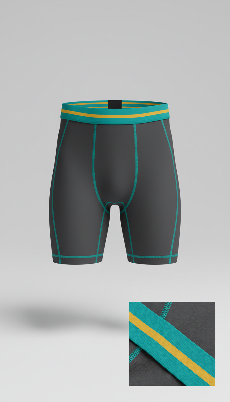 Compression Shorts With Zoned Support