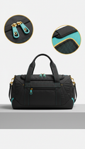 Engineered Duffel Bag With Shoe Compartment